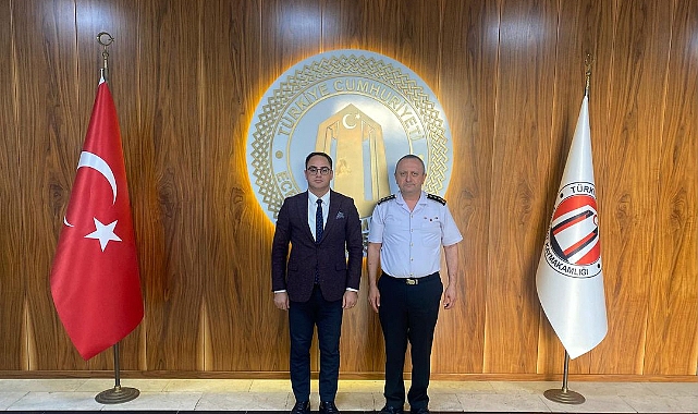 Alay Komutanı, Eceabat Kaymakamı’nı Ziyaret Etti