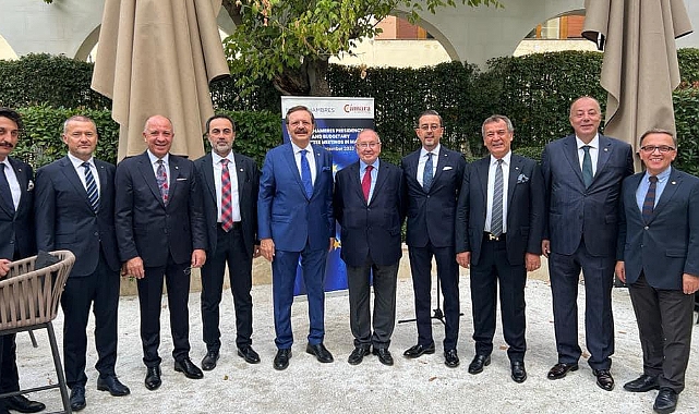 Başkan Semizoğlu, Avrupa Odalar Birliği Başkanlık Divanı Toplantısına Katıldı