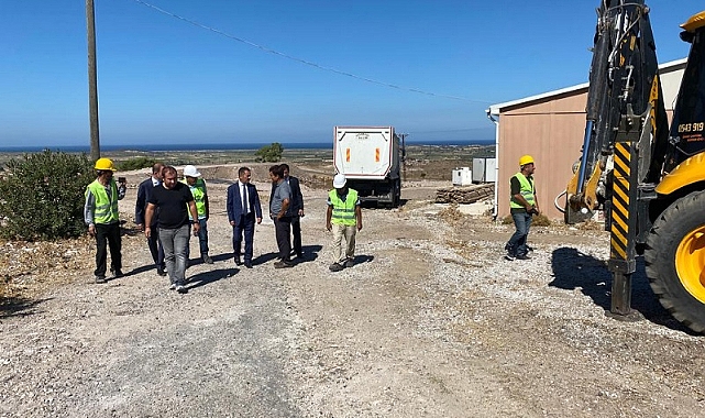 Deprem konutları inşası başladı
