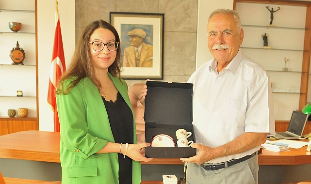 Kardeş Kent Elçisi Yorulmaz'dan veda ziyareti