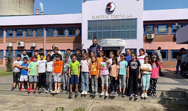 Öğrenciler 18 Mart teknik santralini gezdi