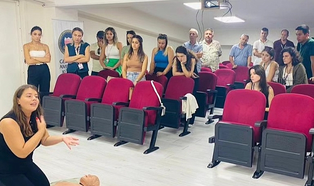 Öğretmenlere ilkyardım eğitimi verildi