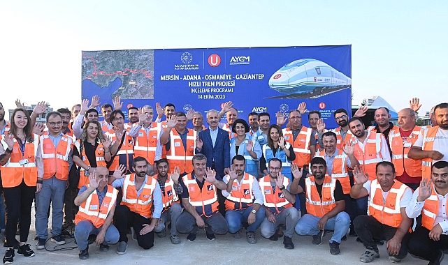 Bakan Uraloğlu, Hızlı Tren Hattı’nda incelemelerde bulundu