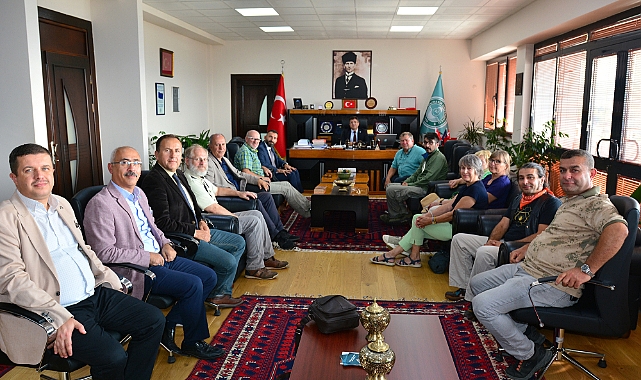 Balköy Projesi Heyetinden Rektör Oğurlu’ya Ziyaret
