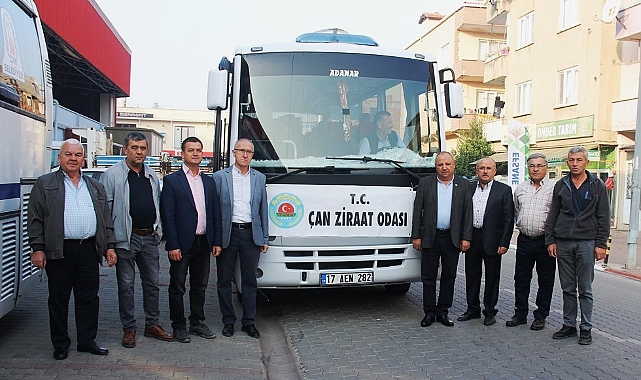 Çan Ziraat Odası Üyelerini, Bursa Fuar Gezisine Götürdü