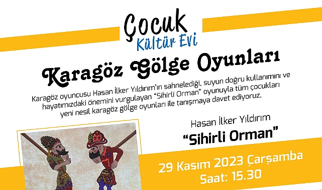 Çocuk Kültür Evi etkinlikleri kasım ayında başlıyor