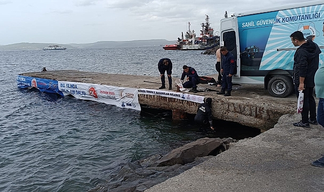 Dalış için hazırlık yapılıyor