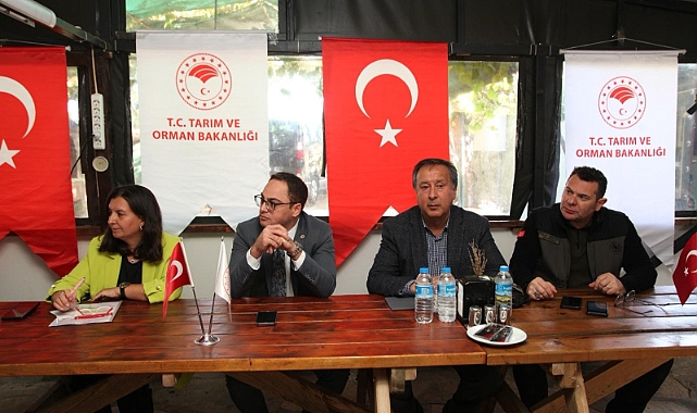 Eceabat tarım sektörü toplantısı yapıldı