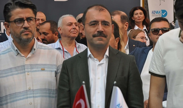 Erdinç Dolu ADVAK hizmet binasının açılışında