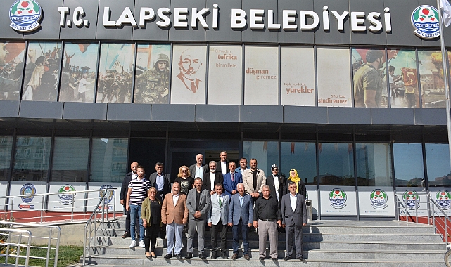 İlçe Yönetimi Başkan Yılmaz’ı Ziyaret Etti