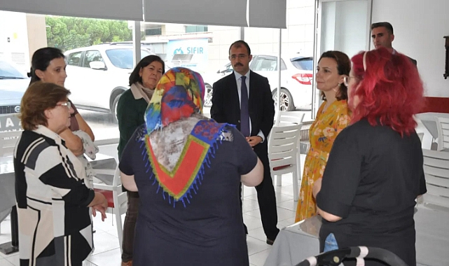 Kaymakam Dolu BİKAD’ı Ziyaret Etti