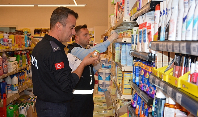 Marketlerde denetim yapıldı
