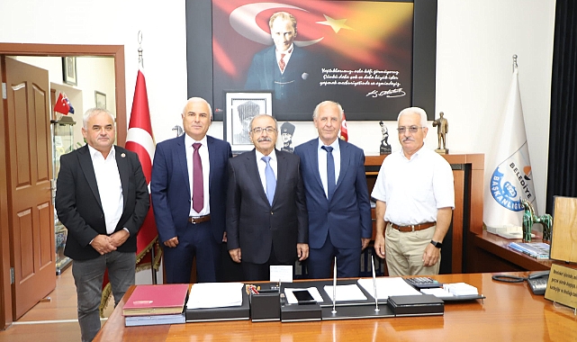 Muhtarlardan Özacar’a ziyaret