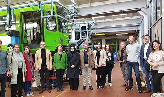 Mutluay Almanya’da tesisleri ziyaret etti