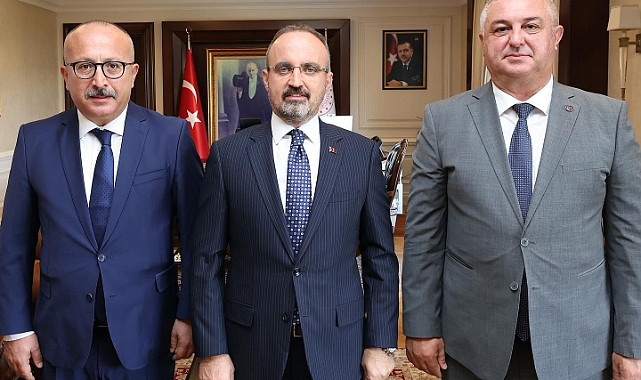 Oruçoğlu,Turan’ı ve Gider’i ziyaret etti