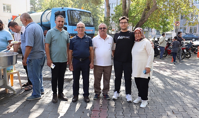 Pilav hayrı yapıldı