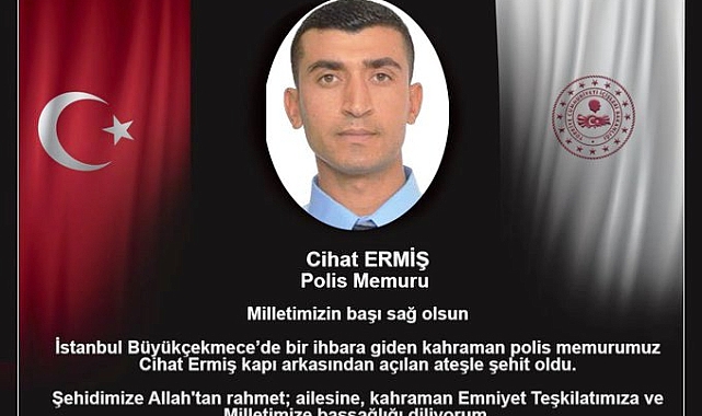 Polis Memuru Cihat Ermiş Şehit Oldu