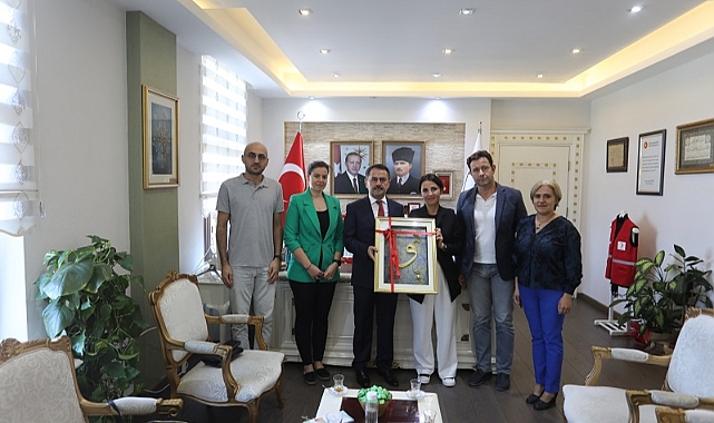 Ruh Sağlığı Günü’nde Vali Aktaş’ a ziyaret