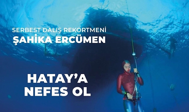 Şahika Ercümen depremzede kız çocukları için dalacak