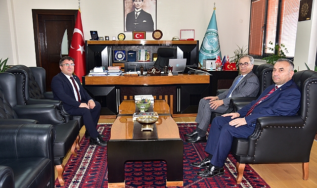 TBB Genel Sekreteri Baraçlı’dan, Rektör Oğurlu’ya Ziyaret