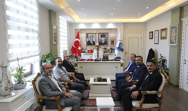 Vali Aktaş, konuklarını ağırladı