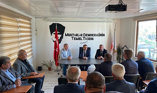 Vali Aktaş, muhtarlarla bir araya geldi