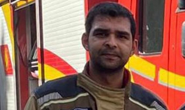 Yangından etkilenen itfaiye eri hayata gözlerini yumdu