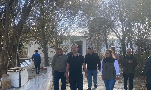 Aktaş, yangından etkilenen köylerde