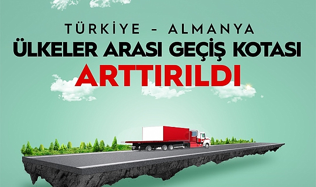 Almanya ile kara ulaştırması karma komisyon toplantısı yapıldı