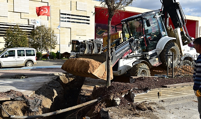 Altyapı çalışmaları devam ediyor