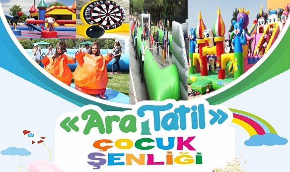 Ara tatilde çocuk şenliği