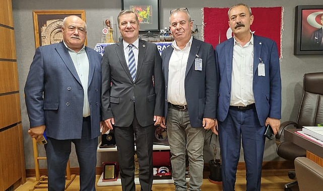 Ayvacıklı muhtarlardan, Ceylan’a ziyaret