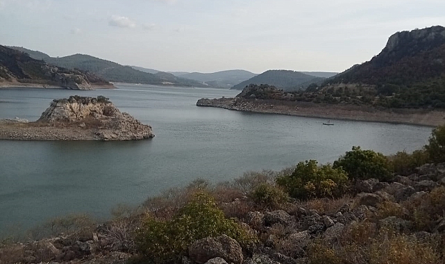 Barajın su seviyesi yükseldi