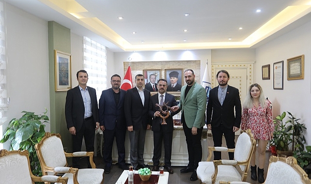 ÇATOD Yeni Yönetim Kurulu’ndan, Aktaş’a ziyaret