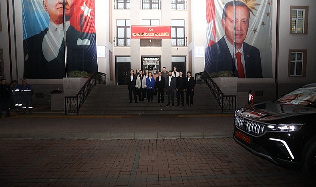 ÇOMÜ ALGAN İHA Takımından, Aktaş'a ziyaret