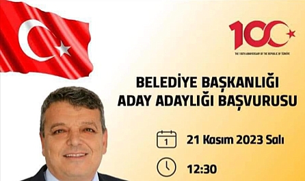 Cüneyt Aksu, Kepez’den Aday Adaylığını açıklayacak