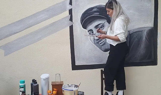Doğadaki objeleri sanatla buluşturuyor