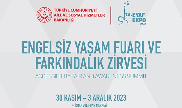 Engelsiz Yaşam Fuarı ve Farkındalık Zirvesi yarın başlıyor