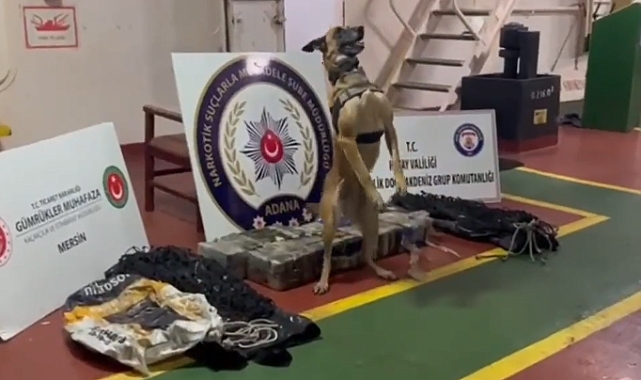 Gemide 51 kilogram uyuşturucu ele geçirildi