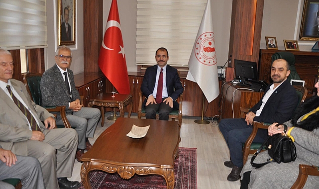 İYİ Partililerden kaymakam Dolu’ya ziyaret
