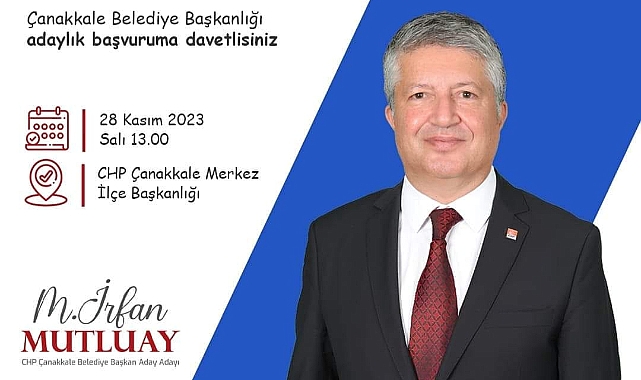 Mutluay, aday adaylığını açıklayacak