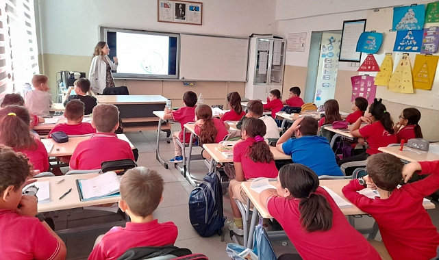 Öğrencilere sağlıklı beslenme anlatıldı