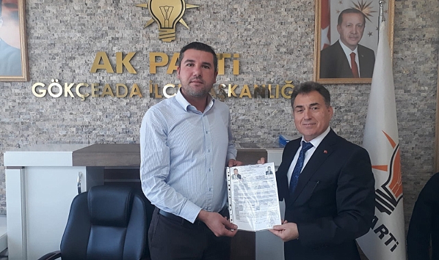Ölçek, Gökçeada’dan aday adayı
