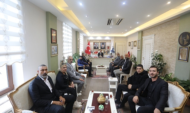 Roman Derneklerinden, Vali Aktaş’a ziyaret