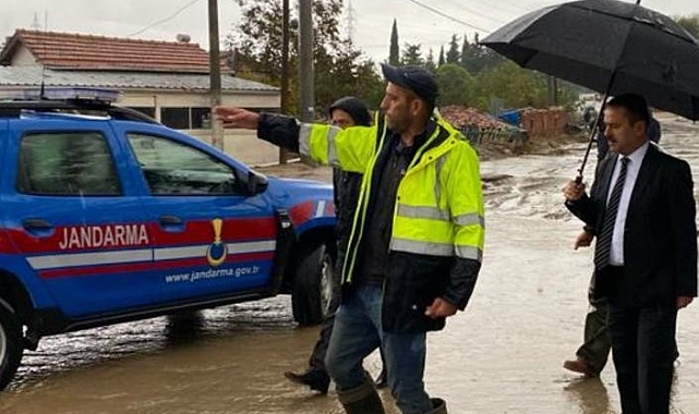 Vali Aktaş, Kalabaklı köyünde incelemelerde bulundu