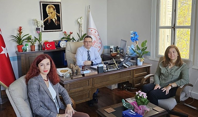 Arkeologlar Derneğinden Müdür Esirgemez’e ziyaret