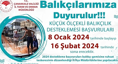 Balıkçılık ödemeleri başlıyor