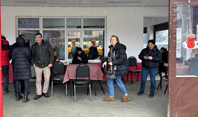 Bigalı Kıraathanesi açıldı
