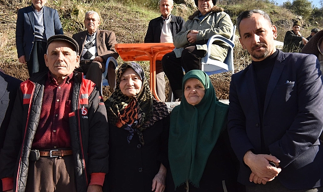 Çan'da çeşme açılışı yapıldı