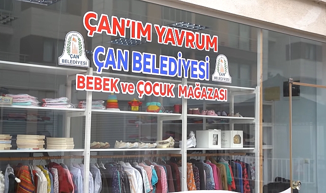 Çan’da çocuklara anlamlı destek